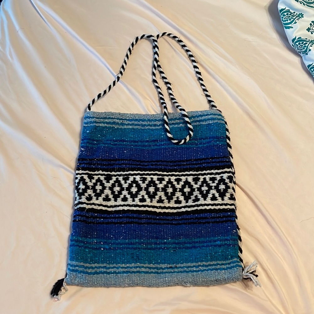 knitted purse